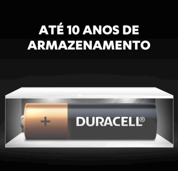 Pilha Duracell AAA Palito (4 Unidades) | Longa Duração Original - Imagem 2